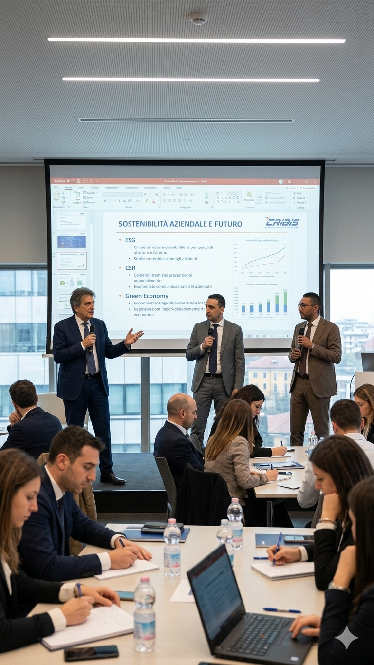 Conferenza ESG e sostenibilit&agrave; aziendale